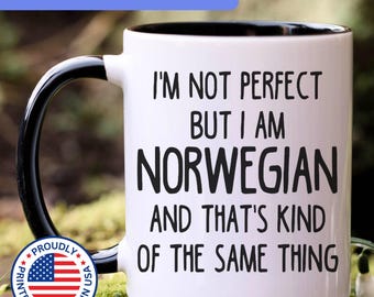 Norwegian Mug, Norwegian Gift, Gift for Norwegian, Norway Gift, APO031