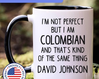 Personalized Colombian mug, Colombian gift, Colombian gifts, Colombian coffee mug, Colombian cup, APO046