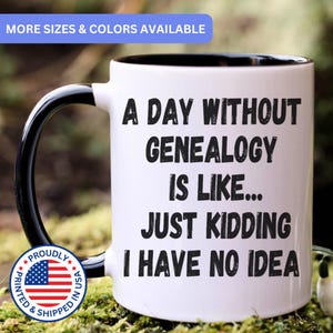 Genealogy gift, genealogy mug, genealogy gift for men and women, CWM07403