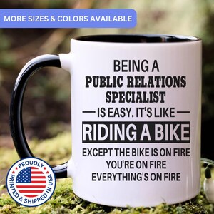 Public Relations Specialist mug, Public Relations Specialist gifts, gift for Public Relations Specialist gift idea, APO015