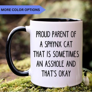 Sphynx gift, Sphynx mug, Sphynx cat, APO004