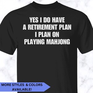 Mahjong shirt, mahjong tshirt, mahjong unisex shirt, mahjong tee, APS012 image 1