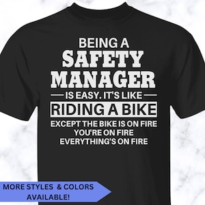 Safety Manager shirt, Safety Manager tshirt, Safety Manager unisex shirt, Safety Manager tee, APS001