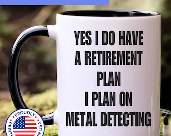 Metal Detecting mug, metal detecting gift, metal detecting gifts, metal detecting cofee mug, metal detecting cup, APO114