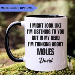 Mole mug, mole gift, mole gifts, mole coffee mug, mole cup, APO118