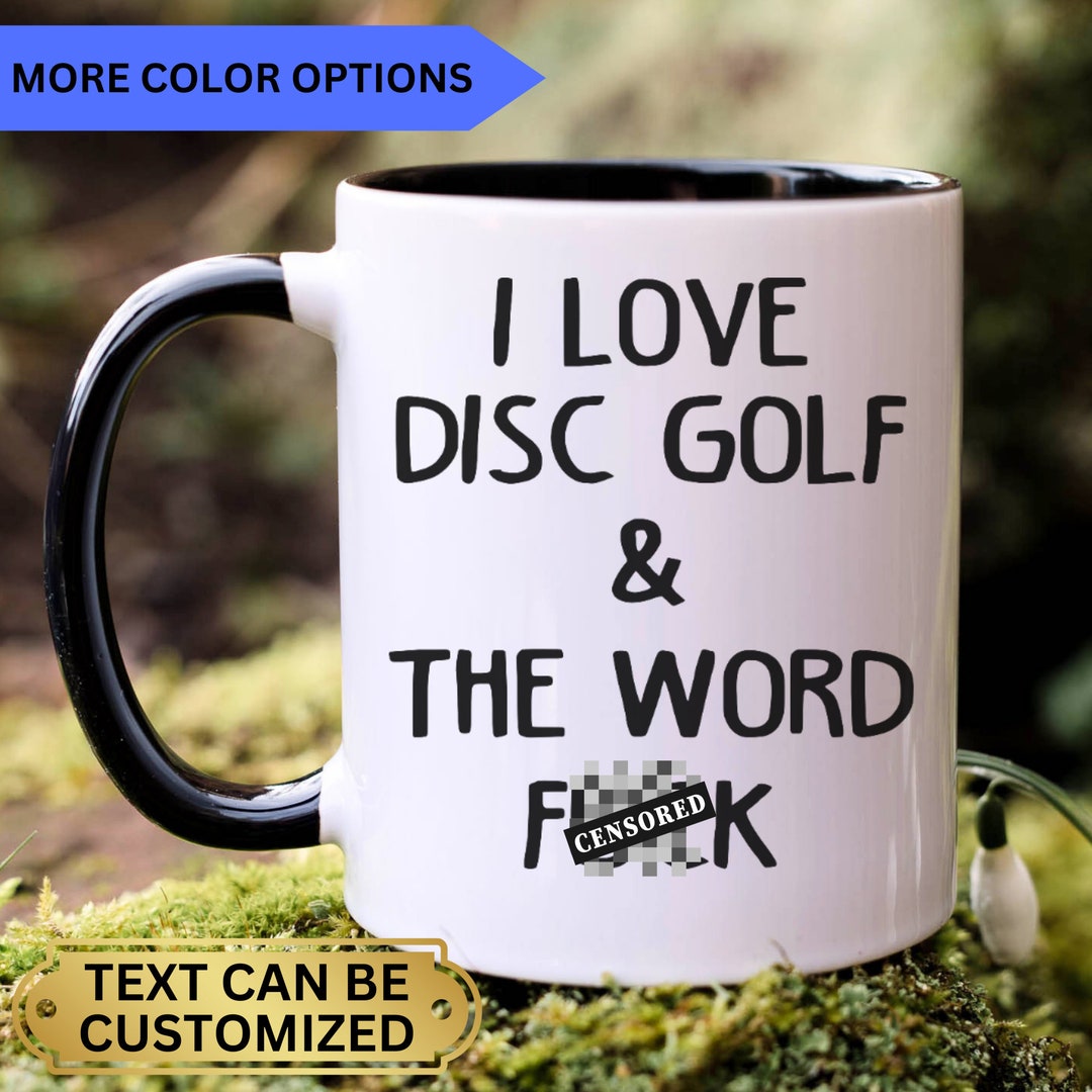 Disc Golf Mug, Disc Golf Gift for Men and Women, Disc Golf Gifts, Disc