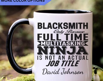 Personalized Blacksmith mug, Blacksmith gifts, gift for Blacksmith, Blacksmith coffee mug, Blacksmith cup, APO060