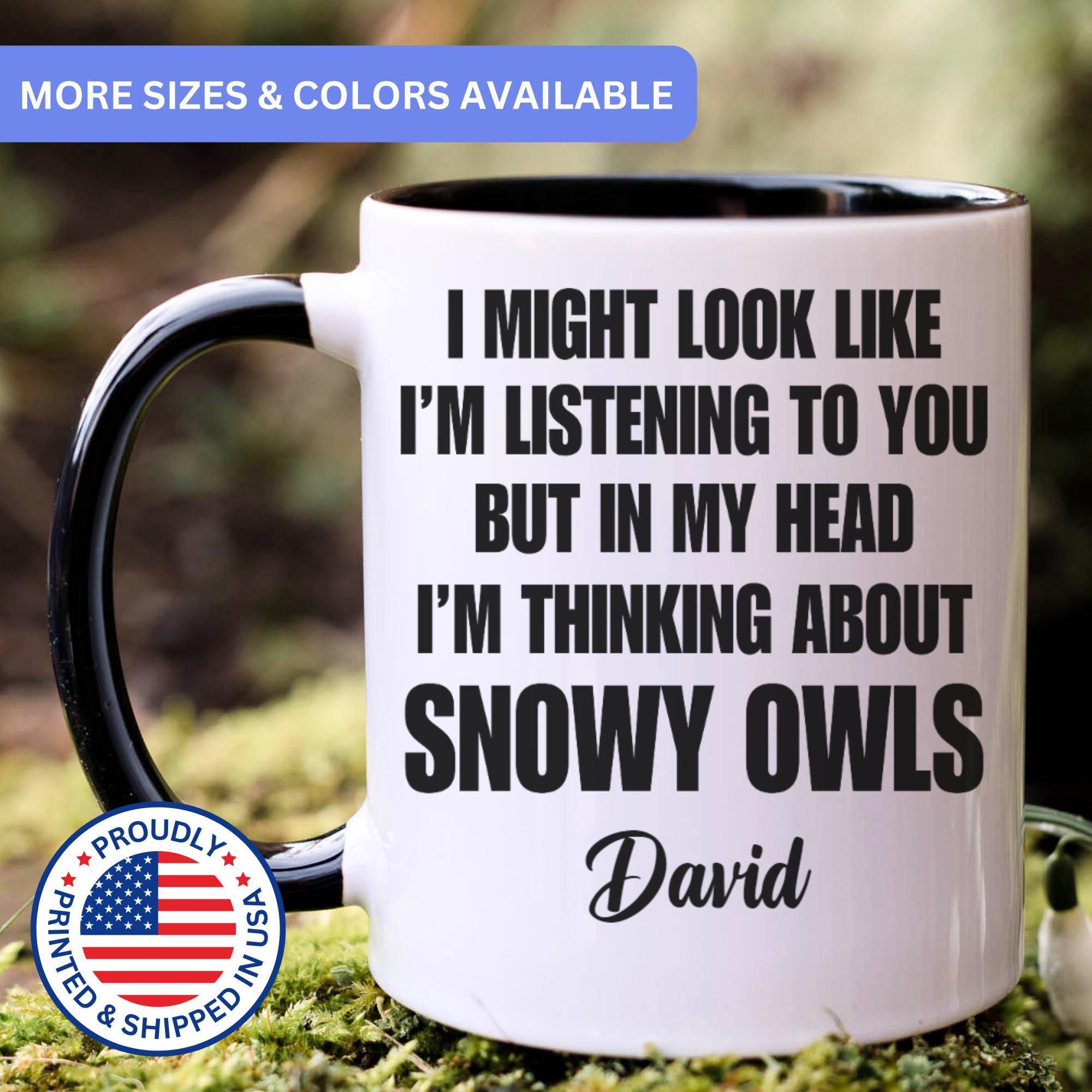 Snowy Owl mug, snowy owl gift, snowy owl gifts, snowy owl coffee mug, snowy owl cup, APO118
