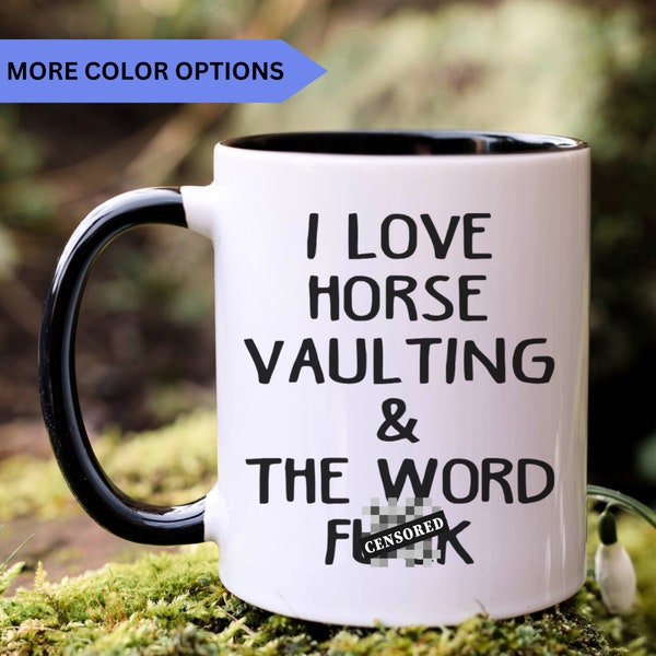 Horse Vaulting gift, Horse Vaulting mug, Horse Vaulting gift for men and women, APO07421