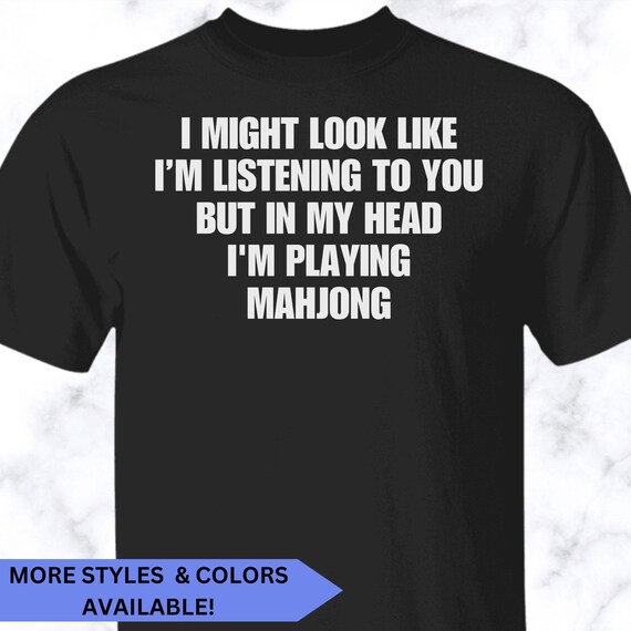 Mahjong shirt, mahjong tshirt, mahjong unisex shirt, mahjong tee, APS010