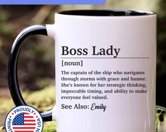 Boss Lady Mug, Boss Day Gift For Women, Gifts For Boss Female, Boss Gift For Women, Boss Lady Mug, Boss Gifts For Her, APO139