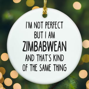 Zimbabwean ornament, Zimbabwe ornament, Zimbabwean christmas ornament, APR009