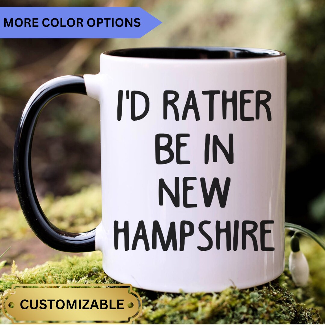 New Hampshire Gift, New Hampshire Mug, New Hampshire Gifts, New