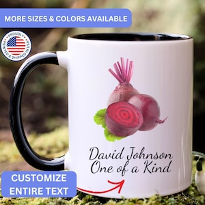 Personalized Beetroot mug, custom Beetroot mug, Beetroot gift, Beetroot gifts, APO064