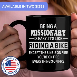 Missionary mug, missionary gifts, gift for missionary, APB001