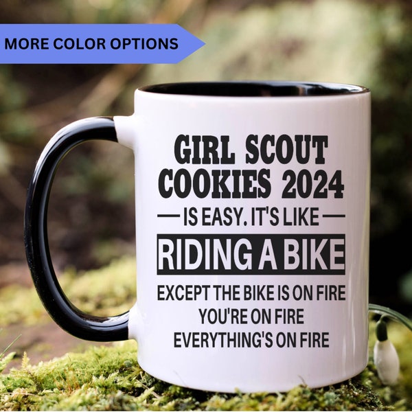 Girl Scout Cookies 2024 Mug, Girl Scout Cookies 2024 Gift