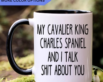 Cavalier King Charles Spaniel mug, gift for Cavalier King Charles Spaniel mom, gift for Cavalier King Charles Spaniel dad, CWM042