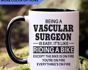 Vascular Surgeon mug, vascular surgeon gifts, gift for vascular surgeon gift idea, vascular surgeon coffee mug, APO015