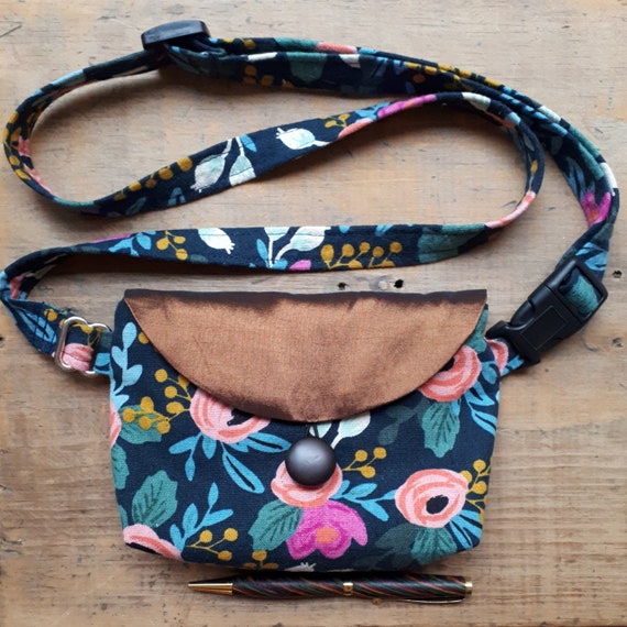 floral fanny pack