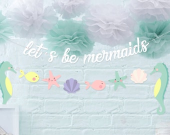 INSTANT DOWNLOAD - Mermaid Garland