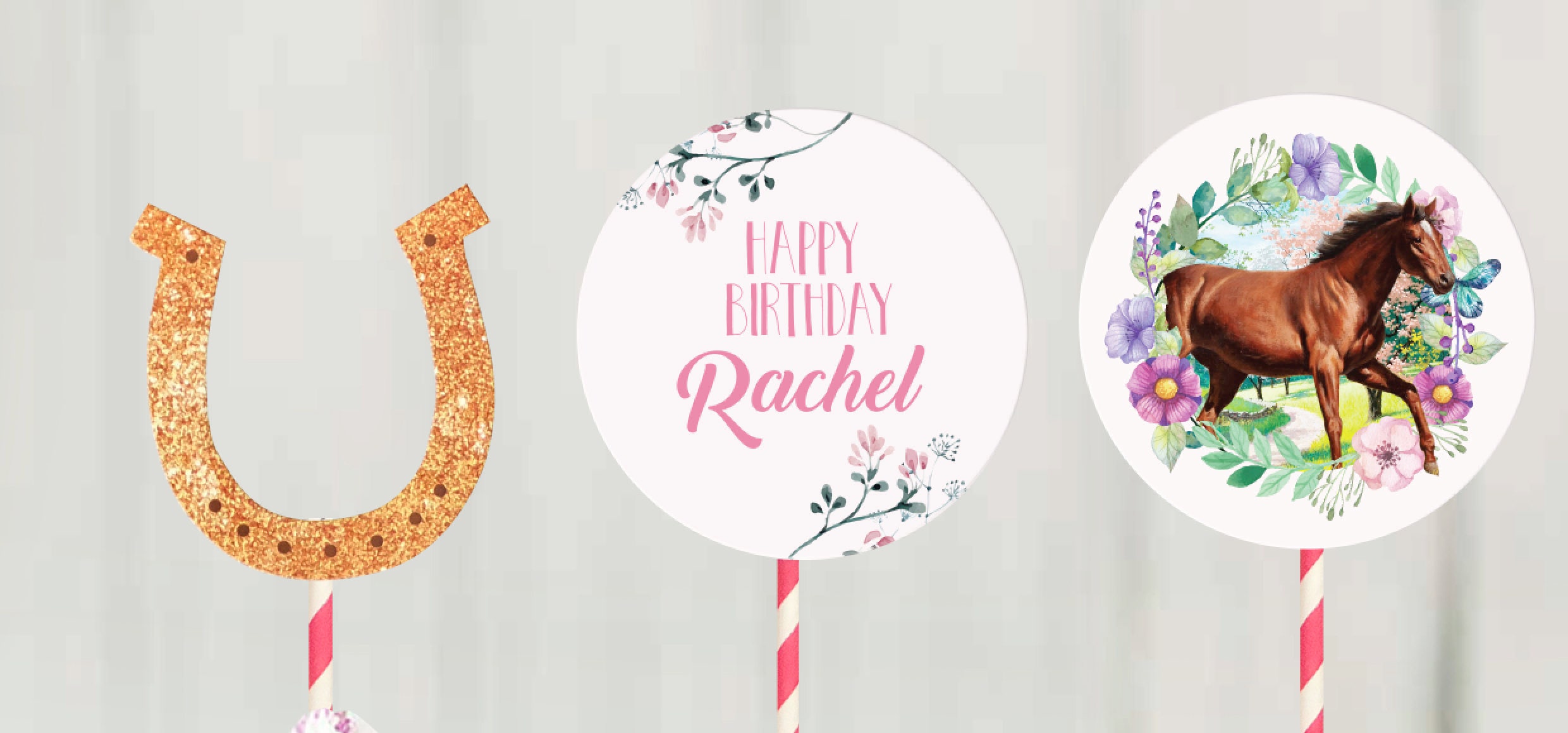 PRINTABLE Horse Cupcake Toppers Pony Cupcake Toppers Etsy Australia