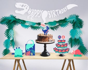 Dinosaur Balloons, T-REX Balloon, Dinosaur Birthday Party Supplies