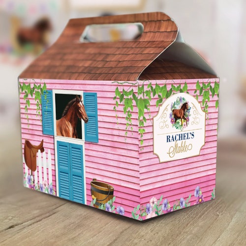 PRINTABLE Horse Party Bag Pony Party Bag Favor Bag - Etsy