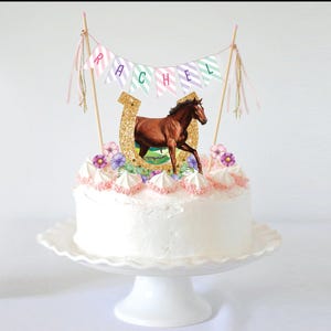 INSTANT DOWNLOAD Horse Party Decor Horse Party Printables - Etsy
