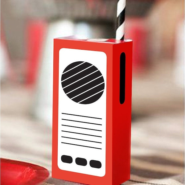 INSTANT DOWNLOAD - Fireman Party | Firefighter Party | Walkie Talkies | Decor | Party Printables