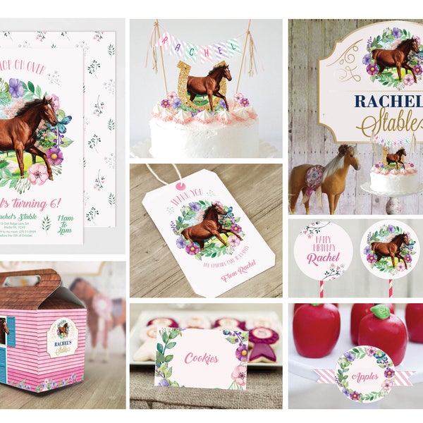 Horse Party Decor - Etsy