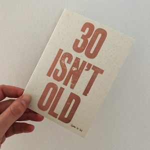 30 / / alt / / Geburtstag / / freche / / lustig / / Kupfer / / metallic