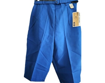 60&#39;s Shorts by GAY GLIDE, ILGWU, High Waist, Belted, Zipper Side, Tags attached, appox 26&quot; Waist.