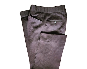 70&#39;s Vintage Men&#39;s Slacks, Pants, Dark Brown, 38&quot; x 29&quot;,70&#39;s, 80&#39;s