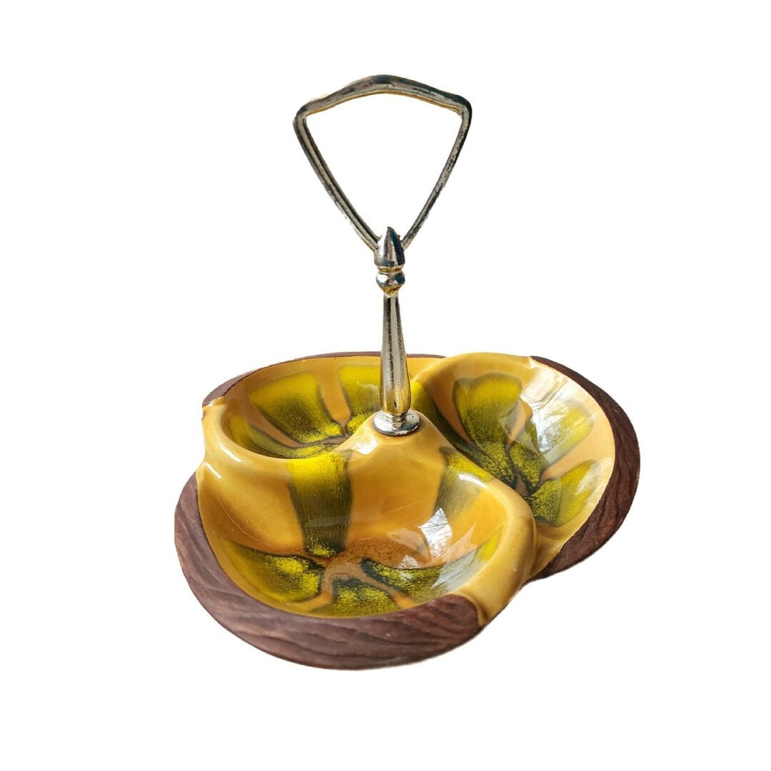 Vintage Berkeley Pottery Ceramic Nut Dish 618 Mid Century Modern Nut Dish Retro Nut / Candy Dish