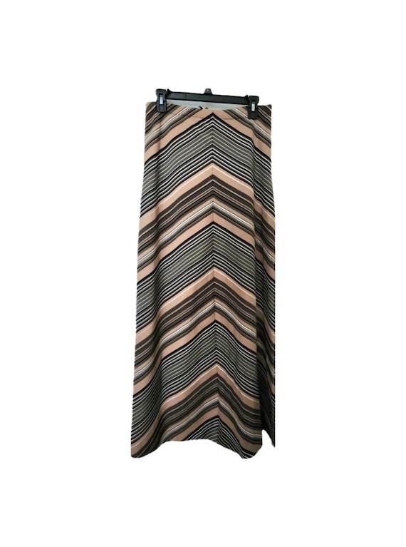 Black diagonal waist skirt - Gem