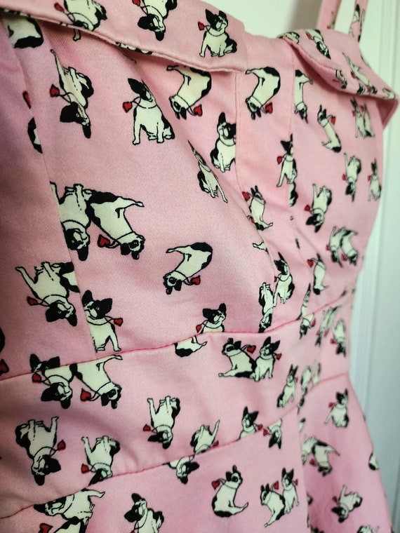 IXIA Pink Pin up, Frenchie Dress, Boston Terrier,… - image 5