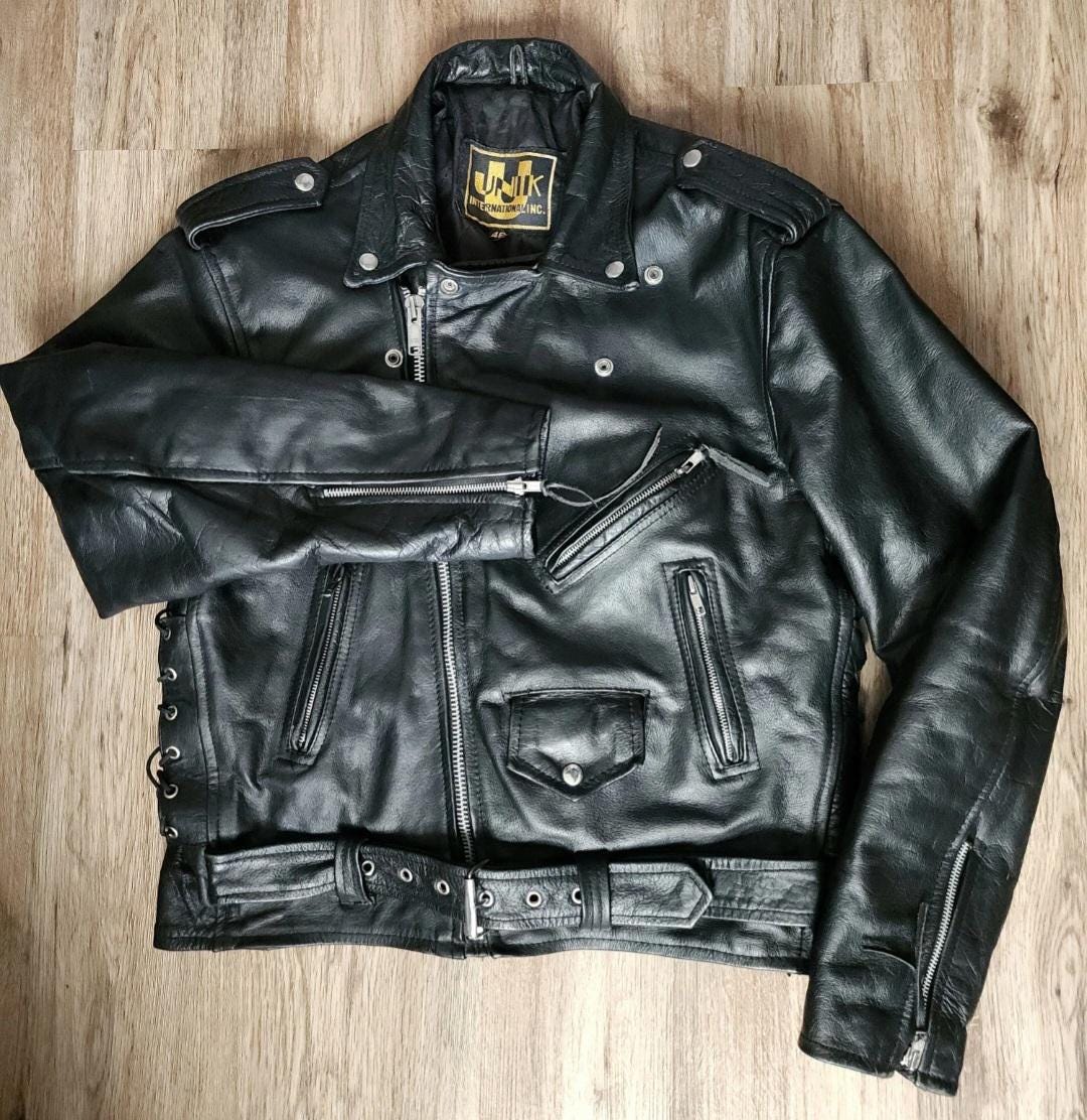 Size 46 Motorcycle Jacket - Etsy