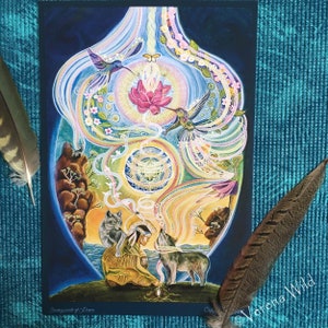 Indigenous Spirituality A4 paper print