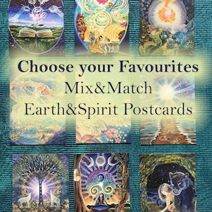 Magical Earth&Spirit Postcard Pack