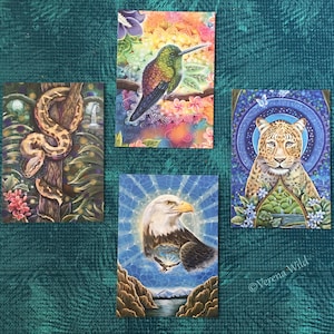 Shamanic Spirit Animal Postcard Pack
