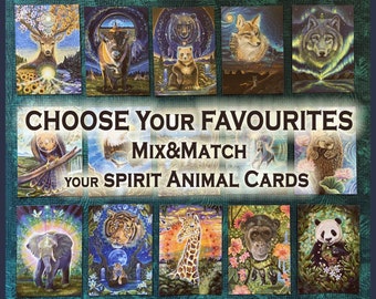 Mystical Spirit Animal Postcard Pack