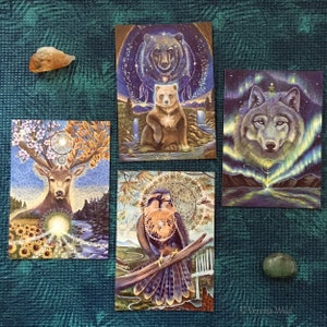 Spiritanimal Postcard Set