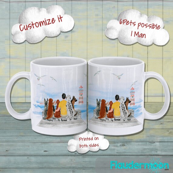 personalized dog cup