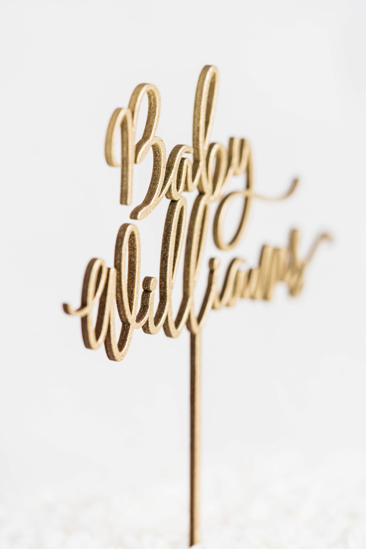 Personalized Baby Cake Topper // Baby Shower Cake Topper // Gender Reveal Cake Topper // Babe