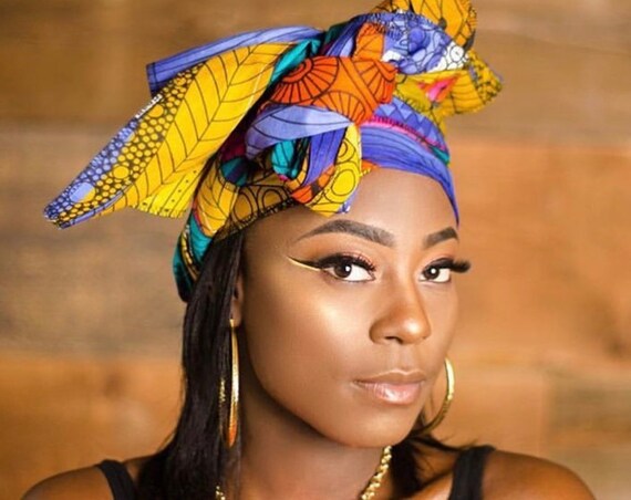 Head Wrap The "Color Valley" hair wrap