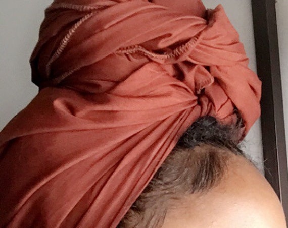 The "Cognac/Brown" hair wrap
