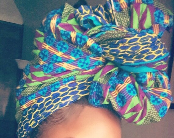 The “kiwi” hair wrap