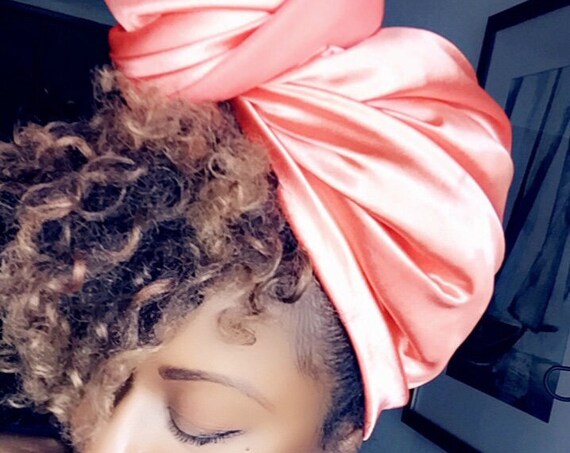 Head Wrap The "Solid Satin" hair wrap