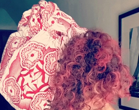 The "Red Door" hair wrap
