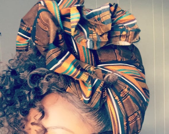 The "Caramel" hair wrap